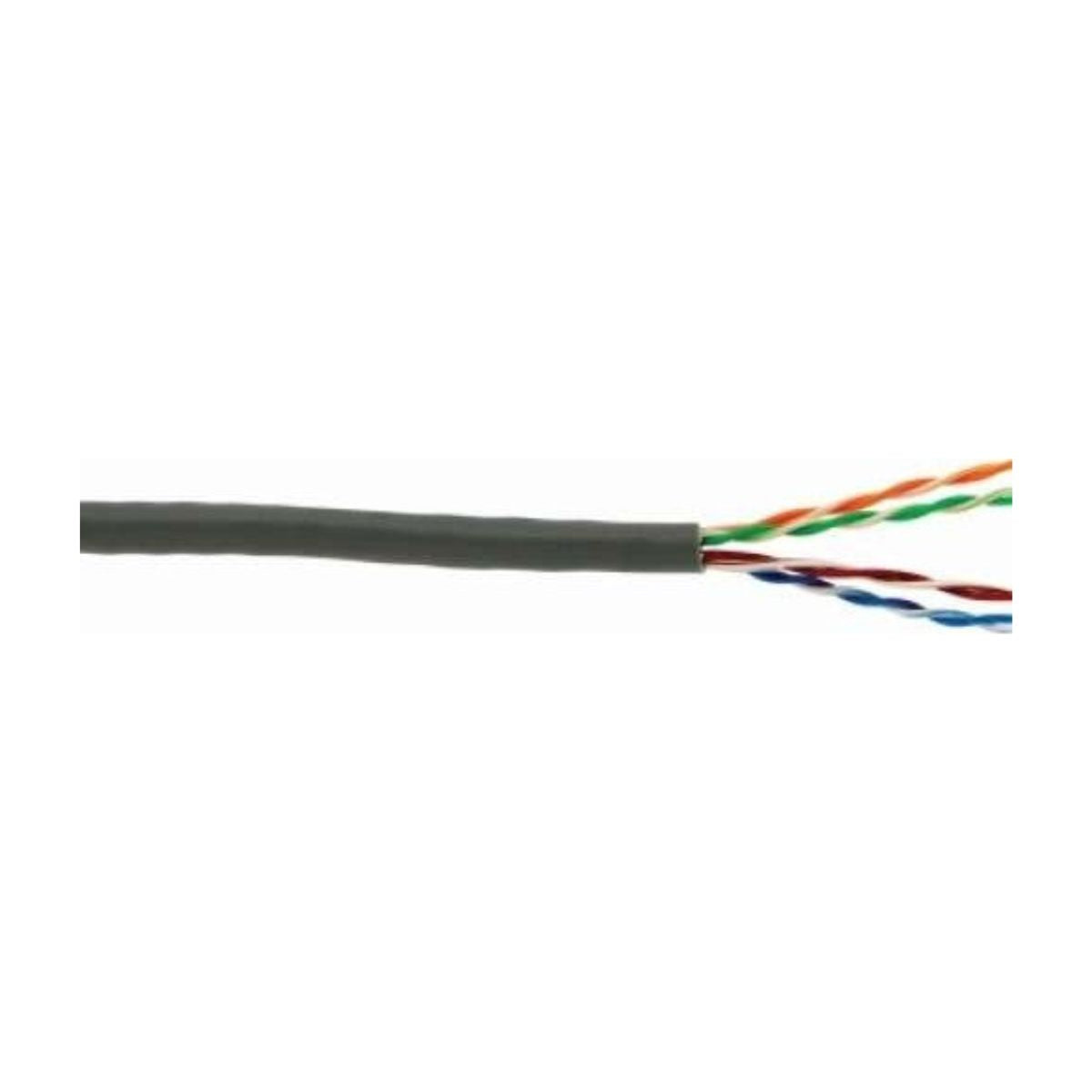 D-Link Cat6 UTP Network Cable Roll | 305 Meter | 24 AWG Copper Conductor | Gigabit Ethernet Cabling Solution | Grey | NCB-C6UGRYR-305-24