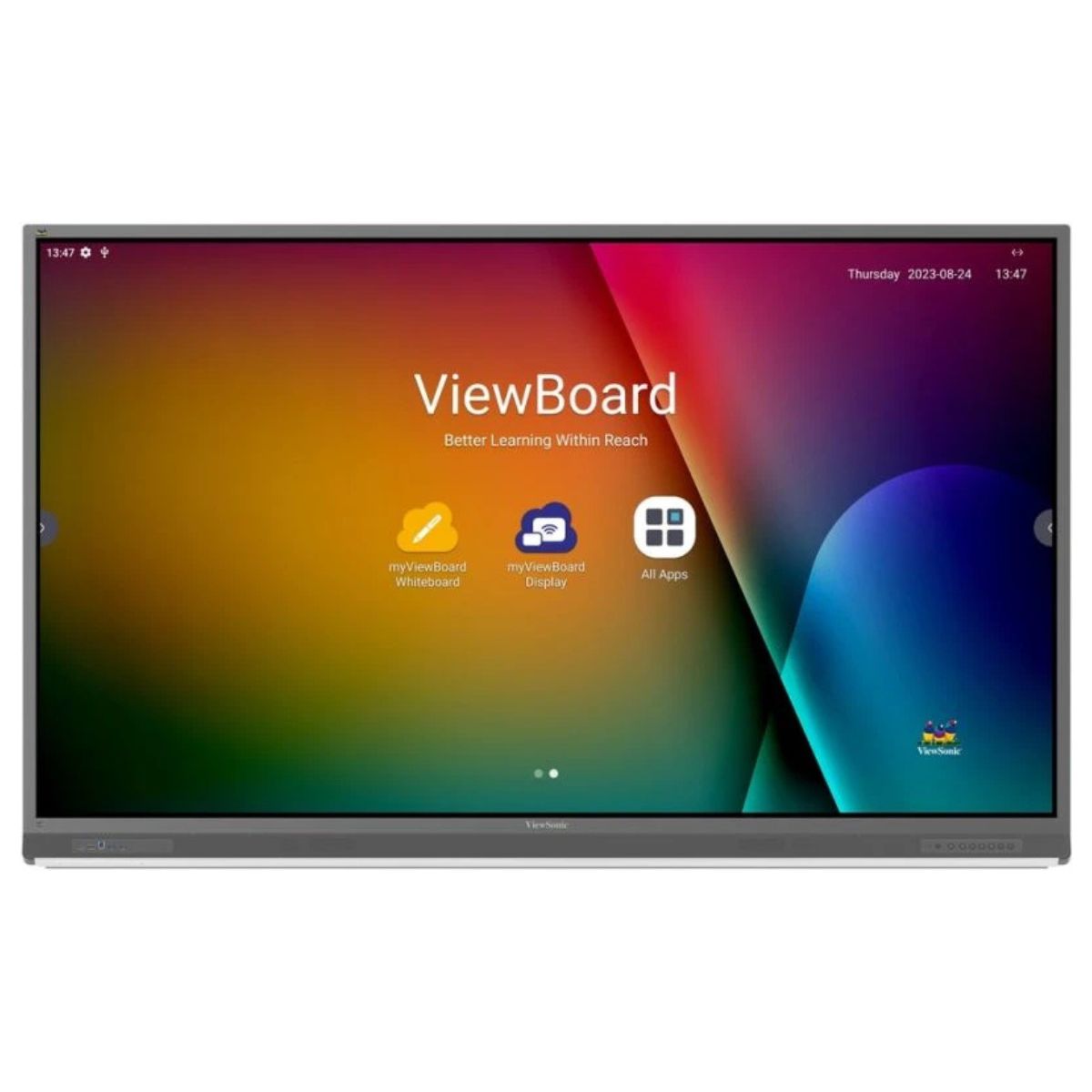 ViewSonic ViewBoard IN8603-1C 86-Inch 4K UHD Interactive Display | 40-Point Touch | Android 14 EDLA | 8GB RAM | 128GB