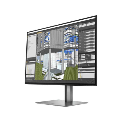 HP G3 Monitor, 24" WUXGA IPS Display, 60Hz Refresh Rate, 5ms (GtG with Overdrive) Response Time, On-Screen Controls, Adjustable Height & Pivot Rotation, 16 10 Aspect Ratio, Silver