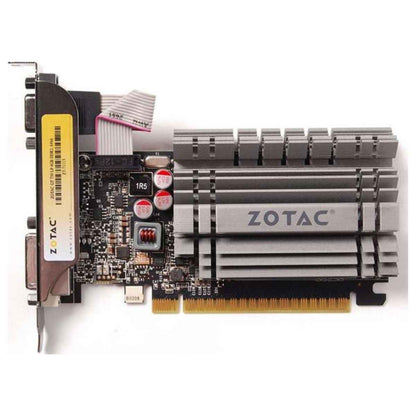 ZOTAC GeForce GT 730 LP Graphics Card | 4GB DDR3 Memory | PCI Express Graphics Card | Multi-Monitor Support | Low Power Consumption | ZT-71115-20L