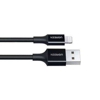 UGREEN 80822 USB-A to iPhone Lightning Charging Cable | 1 Meter | 2.4A | MFi Certified