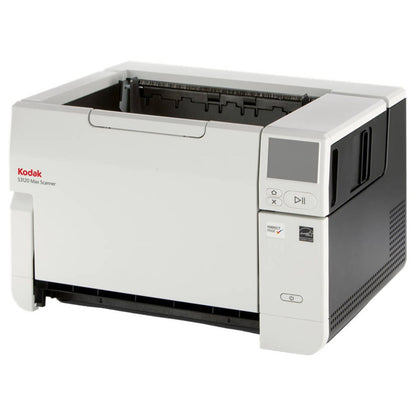 Kodak S3120 MAX Scanner, 500 Sheets ADF, 120 PPM Simplex / 240 IPM Duplex Scan Speed, OCR (Optical Character Recognition) Technology, USB-B/USB-A/Ethernet, White | 8009433