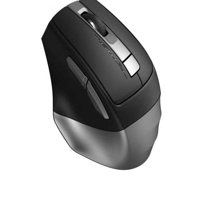 A4Tech FB35S Dual Mode Wireless & Bluetooth Mouse – Silent Click, 2000 DPI, Multi-Device, Grey