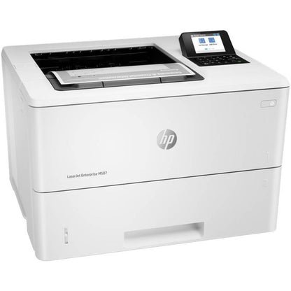 HP LaserJet Enterprise M507dn Monochrome Printer (Print Only, Duplex, Network), Up to 43ppm Print Speed, Automatic Duplex Printing, Sheetfed, 250-Sheet Output In, White | 1PV87A