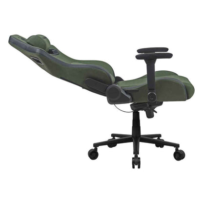 Cougar Defensor S Gaming Chair | PushBack Advanced Lumbar Support | 4D Folding Armrests | Leather-Like Fabric Surface | Adjustable Ergonomic Design | Class 4 Gas Lift Cylinder