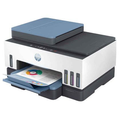 HP Smart Tank 795 All-in-One Printer, Print Copy Scan, Automatic Duplex Printing, Wireless Connectivity, ADF, Blue | 28B96A (Used)