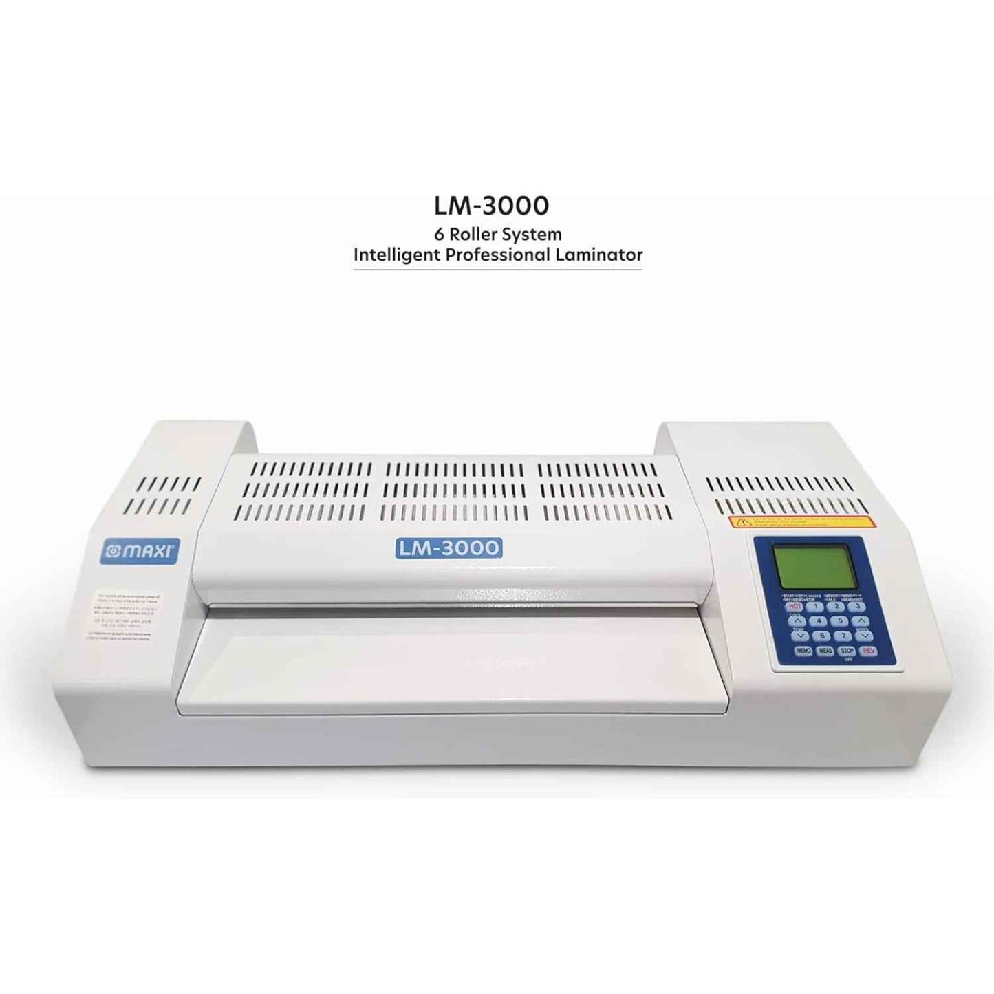MAXI A3 Auto Feeder Laminator – 6 Roller System, High-Speed Professional Lamination, 80–350 Microns, Heavy-Duty Commercial Use | MX-LM3000