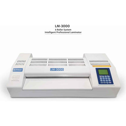 MAXI A3 Auto Feeder Laminator – 6 Roller System, High-Speed Professional Lamination, 80–350 Microns, Heavy-Duty Commercial Use | MX-LM3000