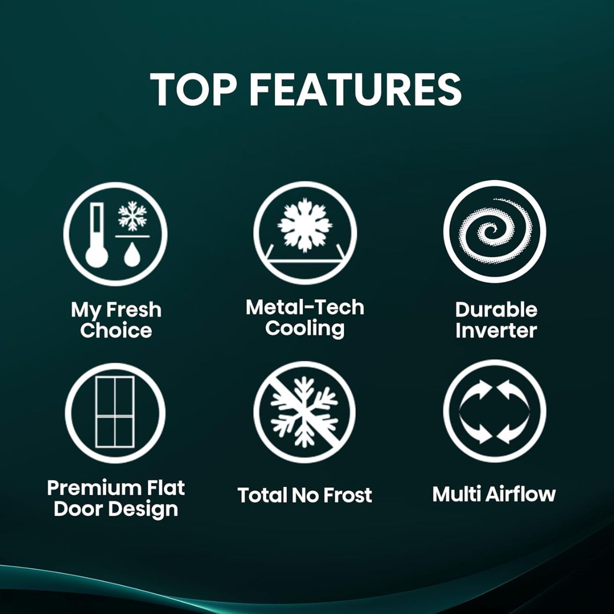 Hisense RQ5G470SBK3 Cross Door Refrigerator | 457 Litres | My Fresh Choice | Dual-Tech Cooling | Bottom Cooling System | Khaki Glass
