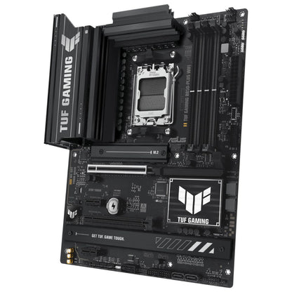 Asus TUF GAMING B850-Plus Wi-Fi AM5 ATX Motherboard, AMD B850 Chipset, 4x DIMM DDR5 Slots, Up to 192GB Max Memory, 1 x PCIe 5.0 x16 SafeSlot, 3 x M.2 Slots, WiFi & BT Connectivity | 90MB1J30-M0EAY0