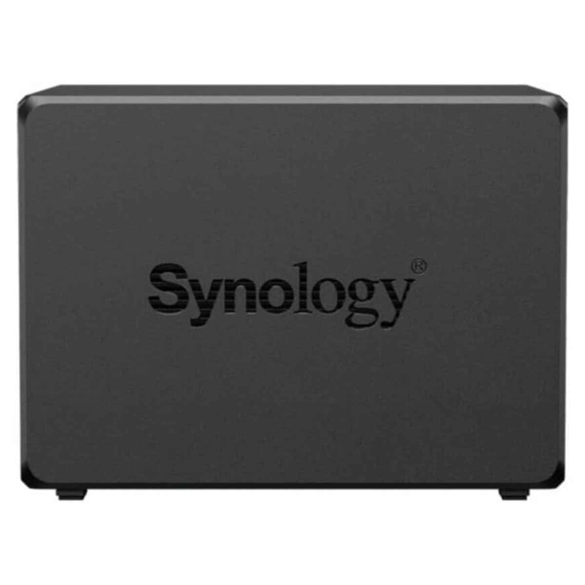 Synology DiskStation DS925+ 4-Bay NAS Server | AMD Ryzen V1500B Processor | 4GB RAM | Hot-Swappable Drive Bays | NVMe SSD Support | Black | DS925+