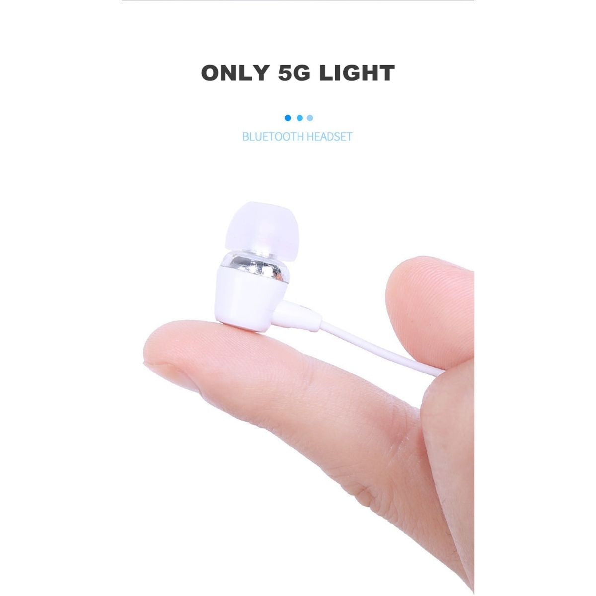 HP DHE-7000 Wired Gaming Earphone with Microphone – Lightweight In-Ear Headset, 3.5mm Universal Jack, White