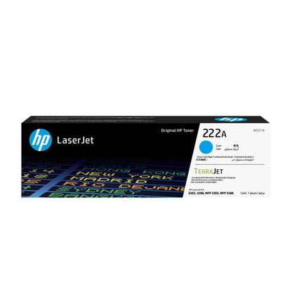 HP Original LaserJet 222A / 222 Series Toner Cartridges – Black / CMYK Options