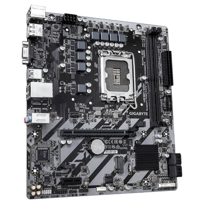 GIGABYTE H810M S2H LGA 1851 Micro ATX Motherboard, Intel H810 Chipset, 2x DDR5 DIMM Slots, Up to 128GB Max Memory, 1x PCI Express x16 Slot, 1x M.2 Connector | H810M-S2H