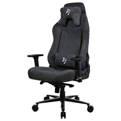 Arozzi Vernazza XL Soft Fabric Gaming Chair | 3D Armrests | 165° Recline | 12° Lockable Rocking | 170kg | VERNAZZA-XL-SFB-DG