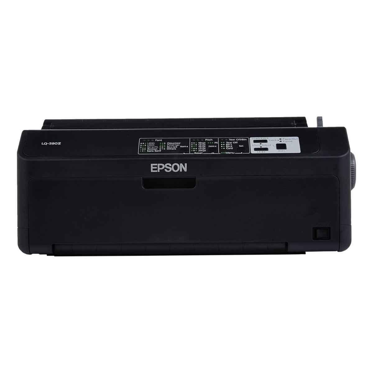 Epson LQ-590II Dot Matrix Impact Printer, 24-pin Bidirectional Parallel (IEEE 1284 Nibble mode supported) USB 2 0, 24-pin, 80-column, USD speed of 550 characters - C11CF39403