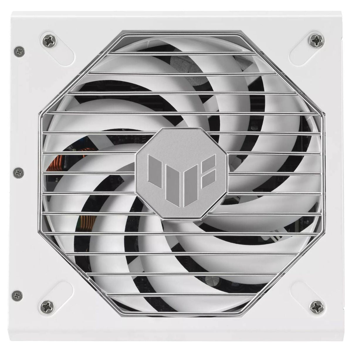 Asus TUF Gaming 1000W ATX Power Supply Unit, 80 Plus Gold Certification, Fully Modular, 135mm Fan, Dual Ball Fan Bearings, Axial-tech Fan Design, Military-grade, Black & White