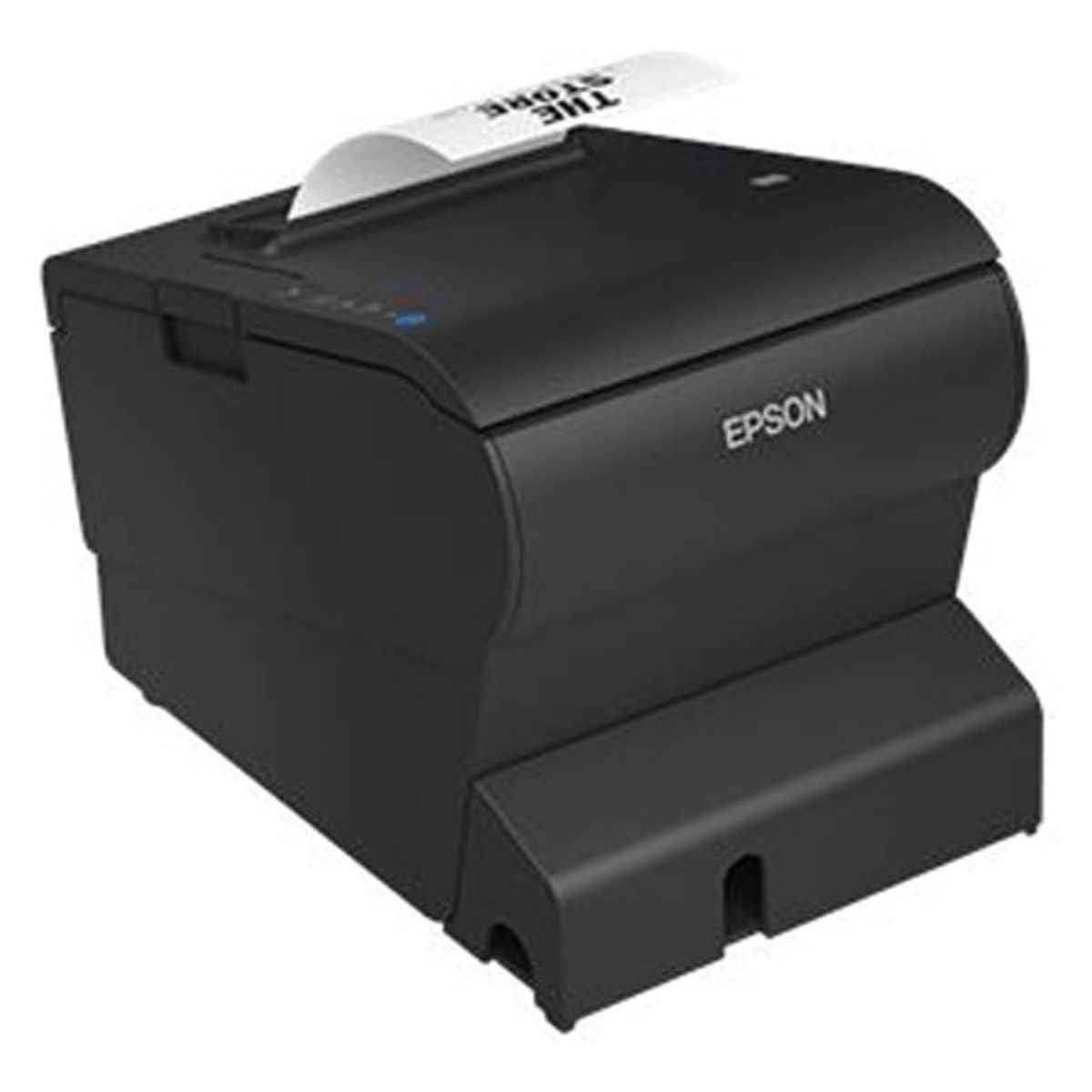 Epson TM-T88VII POS Receipt Printer | 500 mm/sec Print Speed | USB, Serial & Ethernet Connectivity | Thermal Receipt Printer | Black | C31CJ57112A0