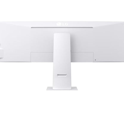 LG UltraWide Curved Monitor, 49" Nano IPS Display, Dual QHD Resolution, 144Hz Refresh Rate, 1ms (MBR) Refresh Rate, Black Stabilizer, HDR 400, Game Mode, Crosshair, White