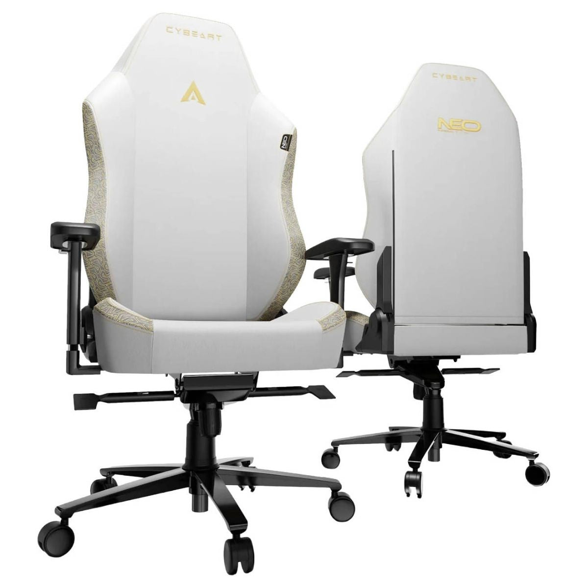 Cybeart NEO Lunar Edition Gaming Chair | Supreme PU Leather | 4D Armrests | Inbuilt Lumbar Arch | 160° Recline | 150kg | LNRED