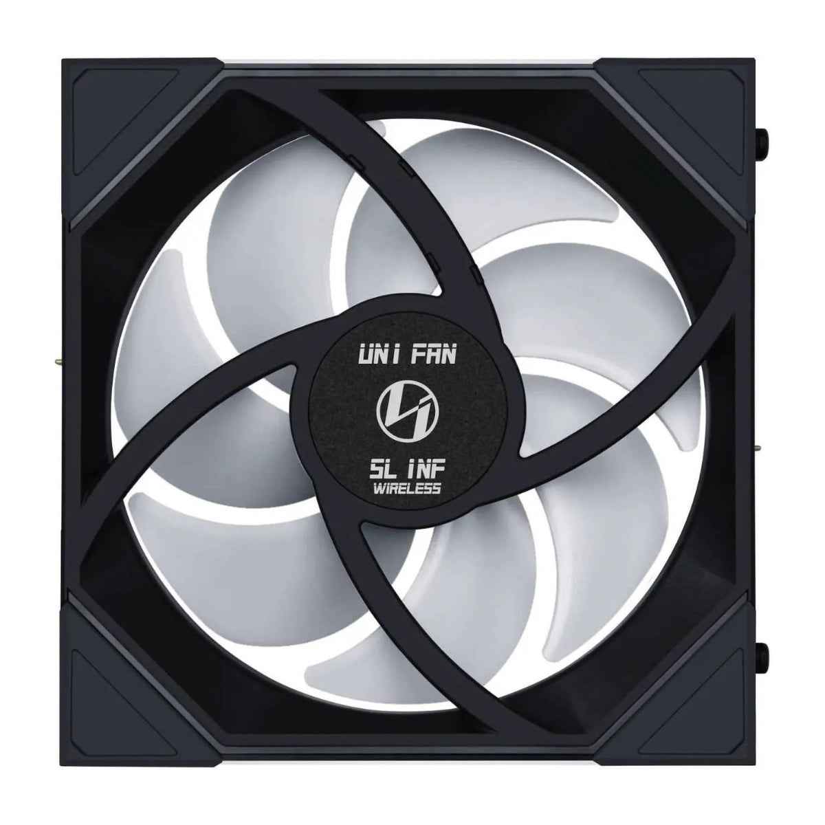 Lian Li UNI Fan SL-Infinity Wireless Reverse Blade 140mm ARGB PC Case Fan | Black / White