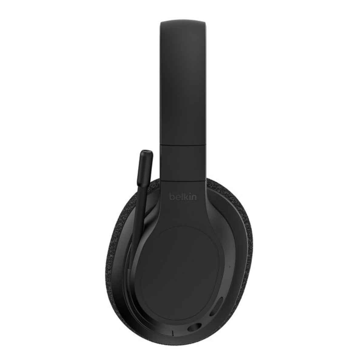 Belkin SoundForm Adapt Wireless Over-the-Ear Bluetooth Headphones with Mic – Rich Sound & Long Battery (AUD005BTBLK, Black, UAE)