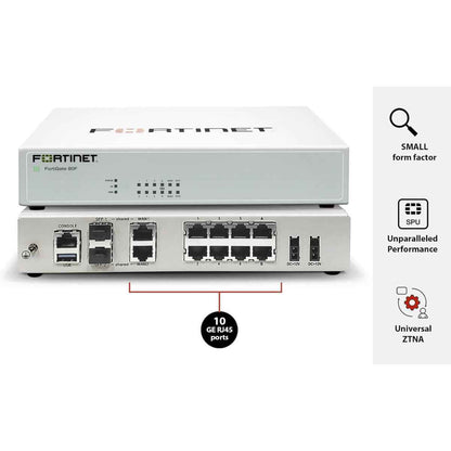 Fortinet FortiGate 80F Next-Generation Firewall –FortiCare and FortiGuard, Unified Threat Protection (UTP)- High-Performance Enterprise Security