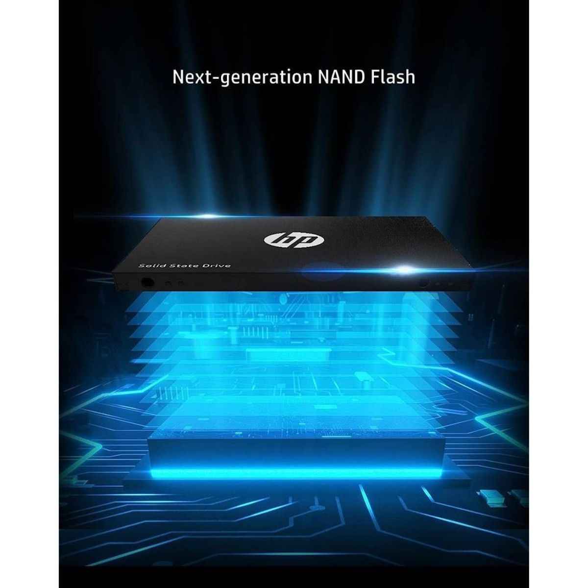 HP S750 SATA III 2.5" SSD – 512GB, Up to 560MB/s Read, 520MB/s Write, 3D NAND | 16L53AA#UUF