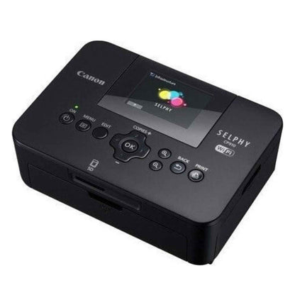 Canon SELPHY CP1000 Compact Photo Printer – 300 × 300 dpi, Dye Sublimation Printing, 2.7” TFT Display, USB &amp; Memory Card Support, Black | CP1000