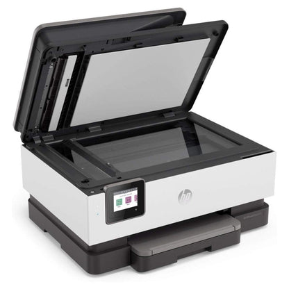 HP OfficeJet Pro 8023 All-in-One Printer, Print Copy Scan Fax, Wireless Connectivity, Automatic Duplex Printing, White | 1KR64B (Used Unit with Box)