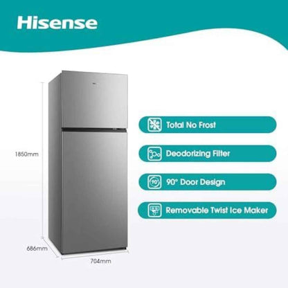 Hisense 599L Gross Top Mount Refrigerator – RT599N4ASU1,  with Inverter Compressor & No Frost
