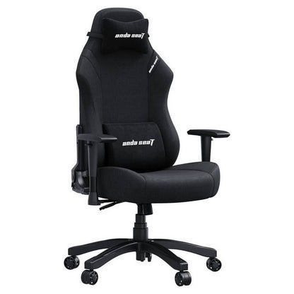 AndaSeat Luna L Gaming Chair | Linen Fabric | Black | 1D Armrests | 90°–160° Recline | Without Footrest | AD18-44-B-F
