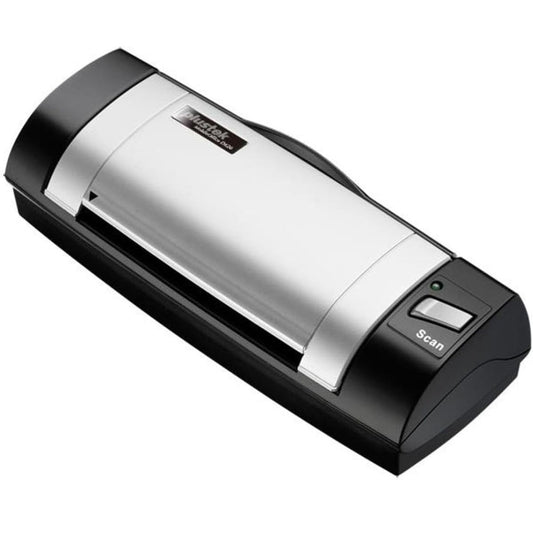 Plustek MobileOffice D620 Handheld Scanner – 600 dpi Optical Resolution, 48-Bit Color, 16-Bit Grayscale, Duplex Card &amp; Document Scanner