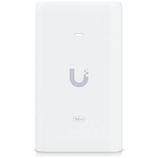 Ubiquiti PoE++ Adapter (60W), RJ45 Shielded Socket, IEC-320 C6 AC Connector, White |PoE++
