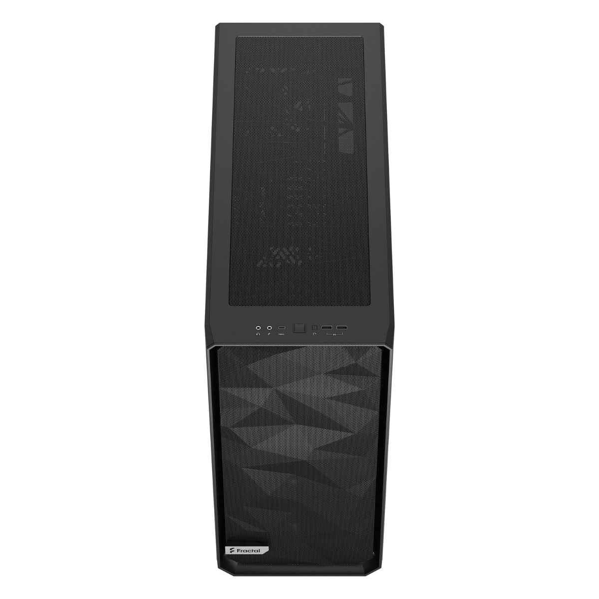 Fractal Design Meshify 2 XL, E-ATX, ATX, Micro-ATX & Mini-ITX Support, 6 x 2.5/3.5" Drive Bays, Light Tint Tempered Glass - Black, Full-Tower Case