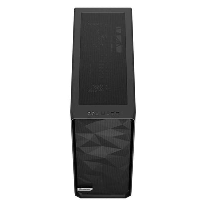 Fractal Design Meshify 2 XL, E-ATX, ATX, Micro-ATX & Mini-ITX Support, 6 x 2.5/3.5" Drive Bays, Light Tint Tempered Glass - Black, Full-Tower Case