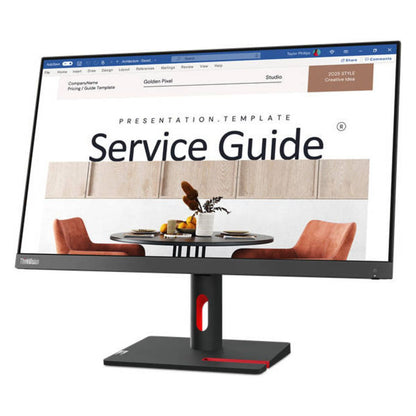 Lenovo ThinkVision S24i-30 24" FHD IPS Monitor, 100Hz, 4ms Response Time, Anti-Glare, Black | 63DEKAT3UK
