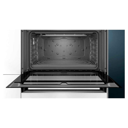 Siemens VG011DBR0M Gas Built-in Oven, Full-Surface Grill/Broiler + Gas Bottom Heating Cooking Method, Integrated Cleaning System, Overheat Protection, Black/Stainless Steel