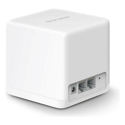 MERCUSYS Halo H30G AC1300 Whole Home Mesh Wi-Fi System | 3-Pack | Up to 1.3 Gbps | Dual Band | 3,500 sq. ft. Coverage | Gigabit Ports | White