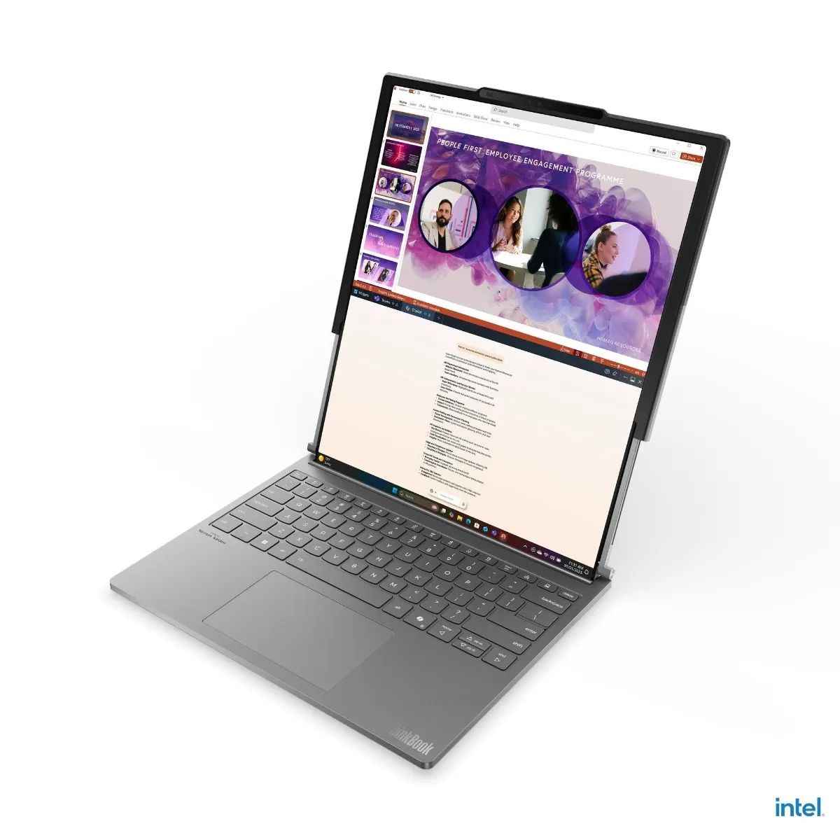 Lenovo ThinkBook Plus G6 Rollable Laptop – Intel Core Ultra 7 258V, 32GB RAM, 1TB SSD, 14″ to 16.7″ Rollable Display | Windows 11 Pro