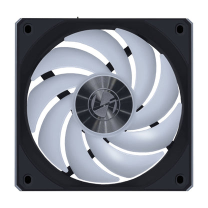 Lian-Li UNI FAN CL Wireless Computer Fan – 120mm, 2150 RPM, 77.34 CFM Airflow, FDB Bearing, Single Pack | Black / White
