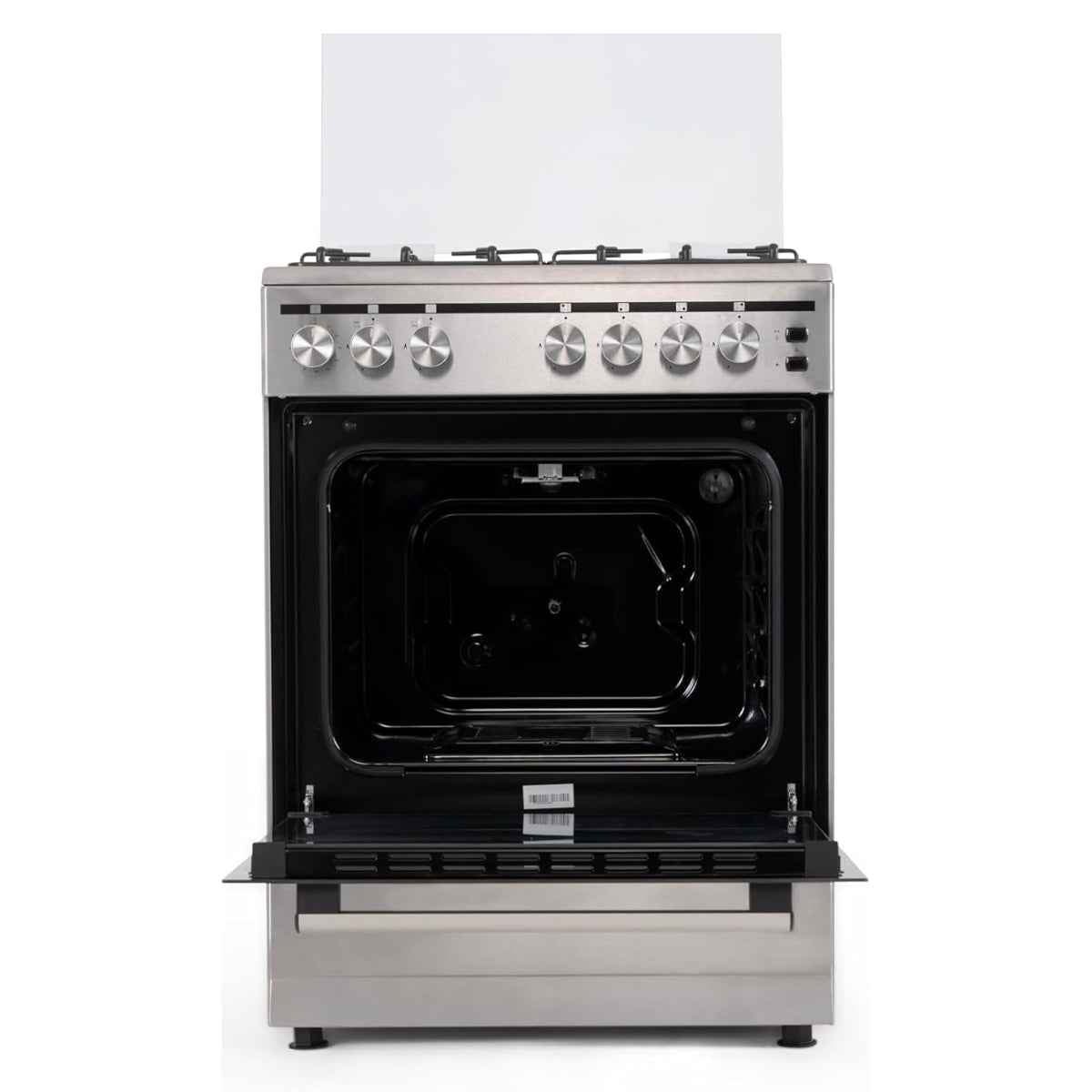 Terim TERGC6064ST 60cm 4-Burner Gas Cooker – Stainless Steel Finish