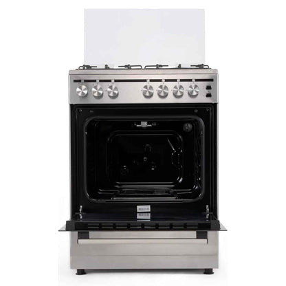 Terim TERGC6064ST 60cm 4-Burner Gas Cooker – Stainless Steel Finish