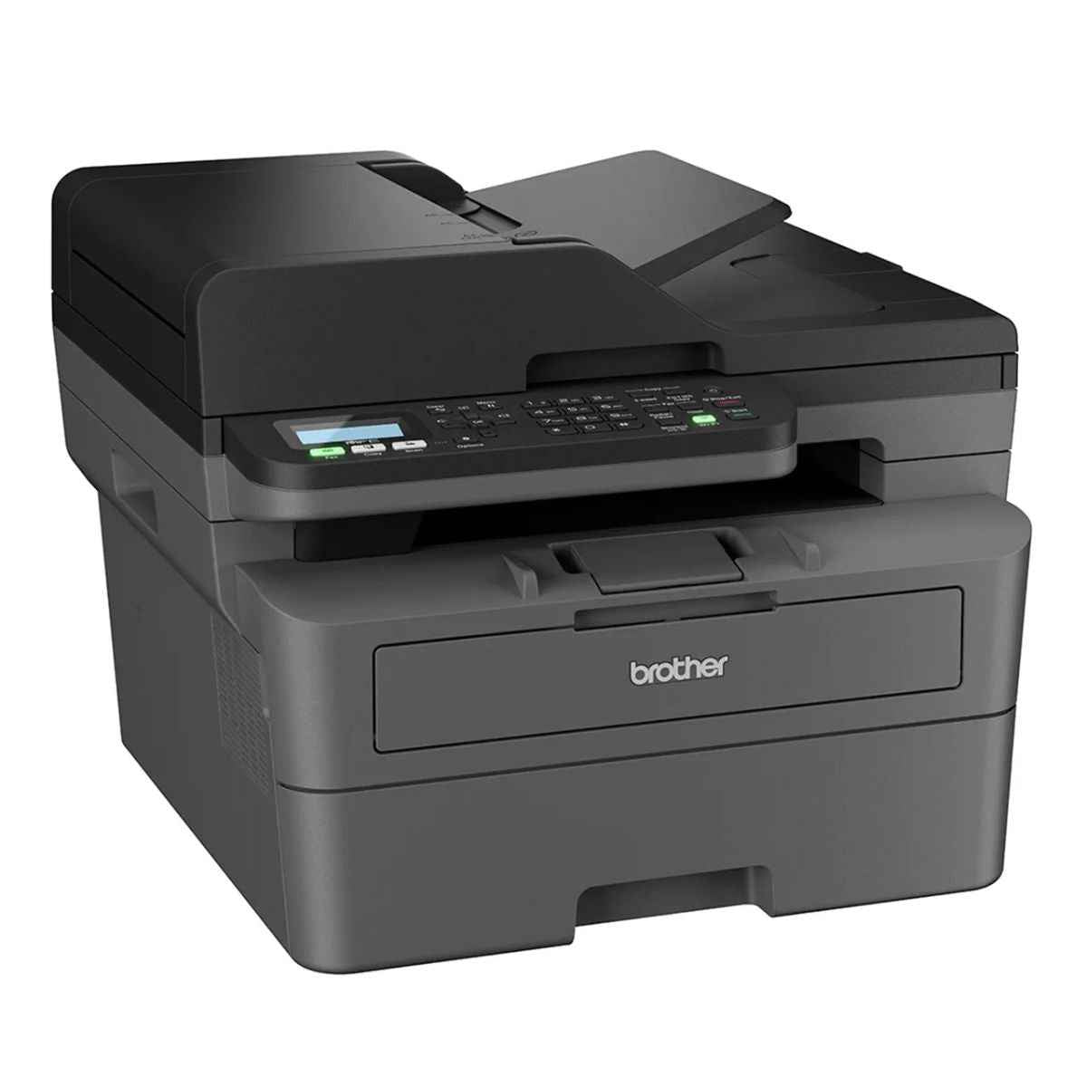 Brother MFC-L2805DW Monochrome Multi-Function Laser Printer, Automatic 2-sided Printing, Print, Scan, Copy, Fax, Up to 34/36 ppm Print Speed, Up to 1200 x 1200 dpi Resolution, Black | MFC-L2805DW