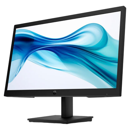 HP 24" FHD Monitor with 5 ms Response Time, Anti-Glare, Flicker Free, VESA Mount (100x100mm), HDMI, VGA & Dockztorm USB Port Expander, Black
