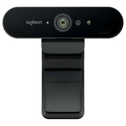 Logitech BRIO – 4K Ultra HD Webcam – 5x Digital Zoom – For Recording, Streaming, Video Calling, ULTRA HD QUALITY, HIGH-TECH LIGHT CORRECTION, CRYSTAL-CLEAR AUDIO | 960-001106