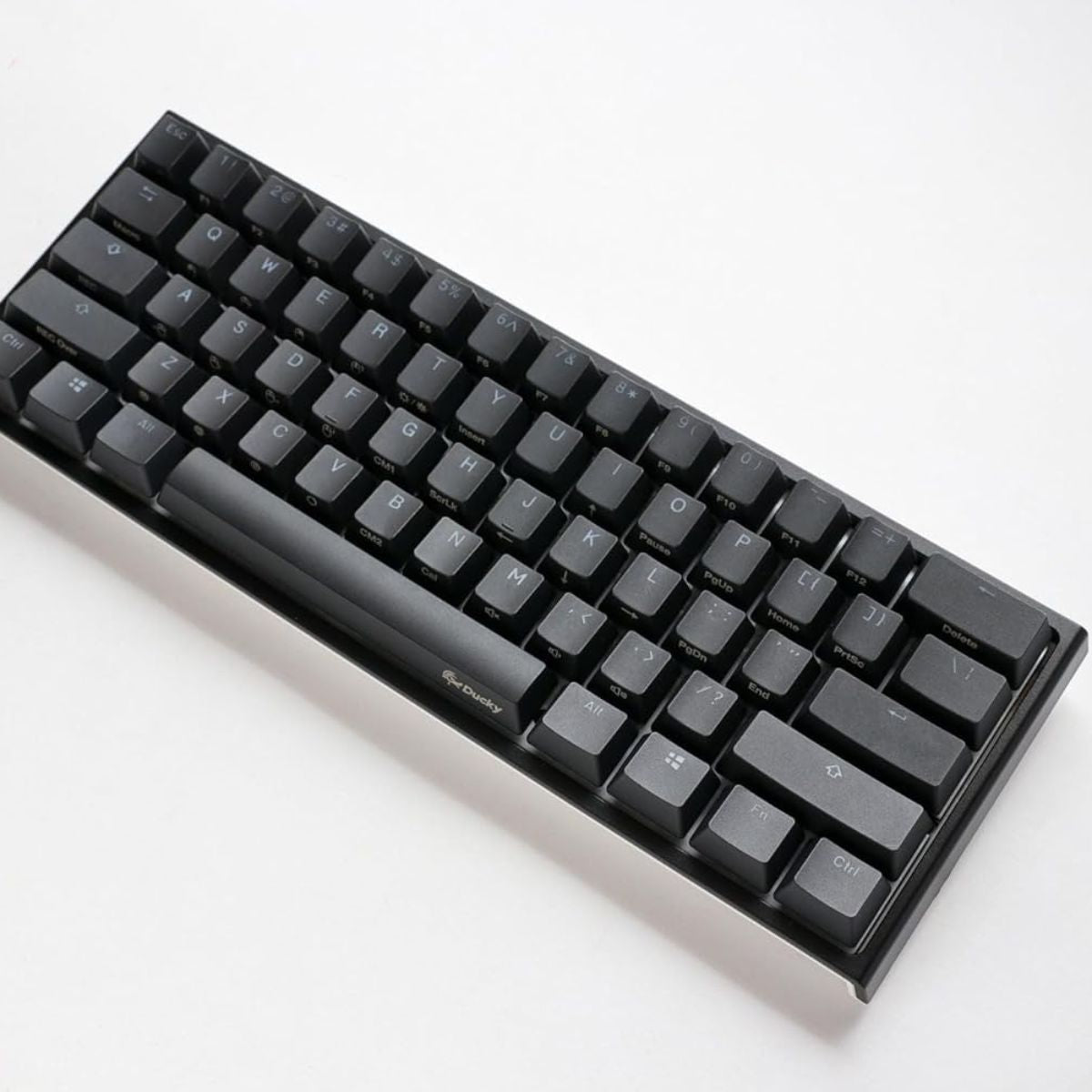 Ducky One 2 Mini Speed Silver Cherry Switch Seamless Double Shot RGB LED Gaming Keyboard - Black | DKON2061ST-PUSPDAZT1