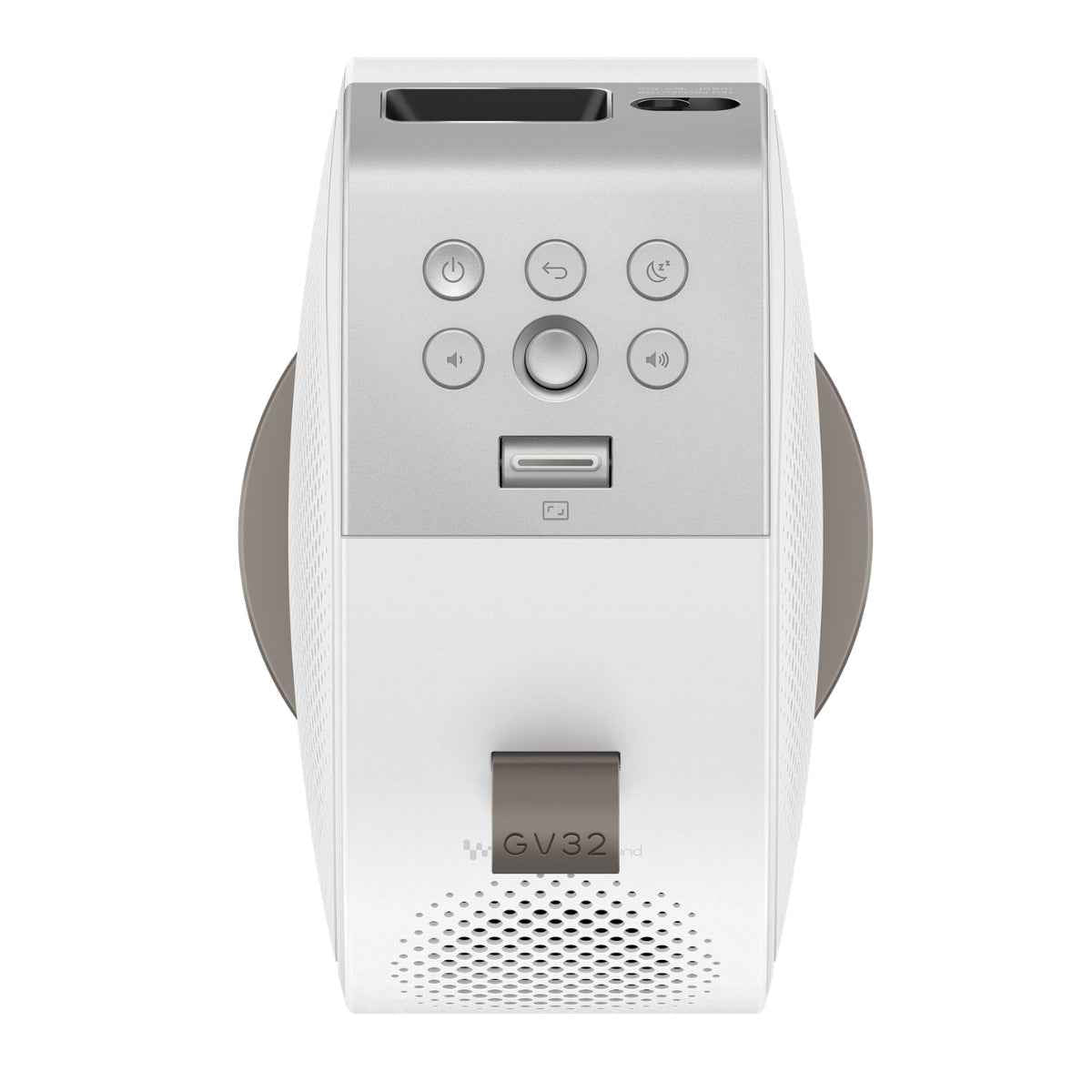 BenQ GV32 Portable Smart Projector – 1080p Full HD, 500 ANSI Lumens, Google TV, Bedside Ceiling Projection, Built-in Speakers, Wireless Streaming | GV32
