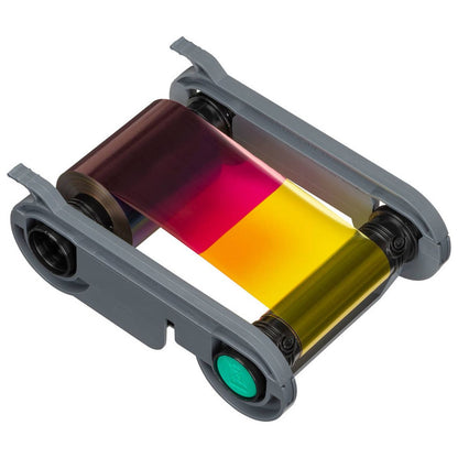 Evolis YMCKO Consumables Color Ribbon, Primacy 2 Compatible, 300 Prints, 1 Roll | R5F208M100