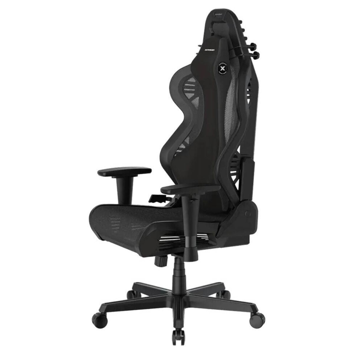 DXRACER AIR Series Gaming Chair | Breathable Air Mesh | Ergonomic Design | 135° Recline | 3D Adjustable Armrests | Adjustable Lumbar Support | Cooling Gel Head Pillow | Memory Foam Lumbar Pillow | Black | GC/LAFMEA/N.N
